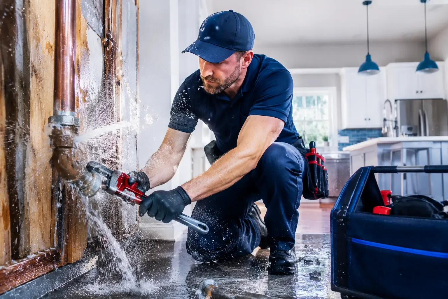 Local emergency pipe repair professionals in Woodward, IA